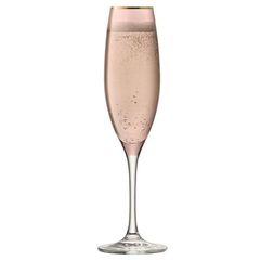 Набор из 2 бокалов флейт для шампанского Sorbet, 225 мл, коричневый, фото 3