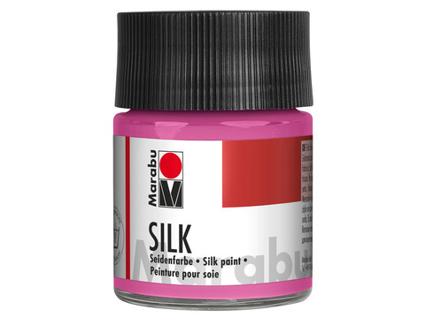 краска по шелку Marabu-Silk, цвет 033 розовый , 50мл