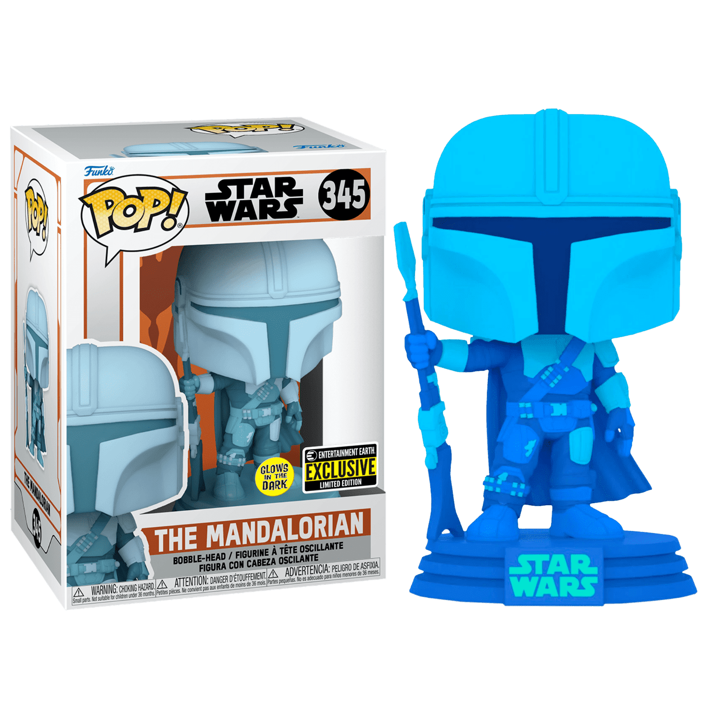 mandalorian hologram funko