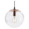 Светильник Glass Ball Ceiling Copper D40