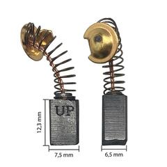Щетка графитовая UNITED PARTS 6,5х7,5х12,3мм для HITACHI (аналог 999021) (10шт)
