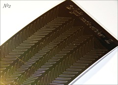 Металлизированные наклейки Arti nails Stiker цвет золото №2