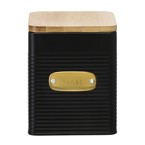 Банка для хранения чая 1.7л Smart Solutions Irmel графит