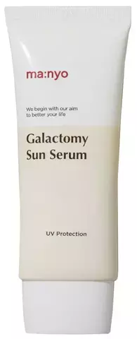 Легкий солнцезащитный крем Manyo Factory Galactomy Moisture Sun Serum SPF50+ PA++++ 50 мл