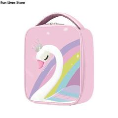Yemək çantası \Ланчбокс \ Lunch box Swan purple