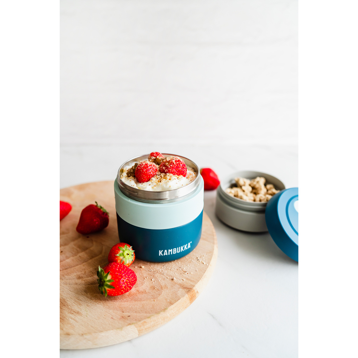 Контейнер для закусок к ланчбоксу Kambukka Bora (75 мл), Серый, арт. 11-06008 - фото 5