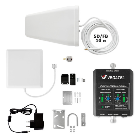Vegatel VT-900E/3G-kit (дом, LED) комплект