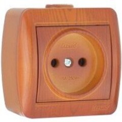 NATA 710 0800 121 Розетка б/з керамика сосна