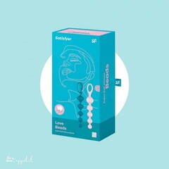 Набор анальных стимуляторов Love Beads от Satisfyer разноцветные (2 шт)