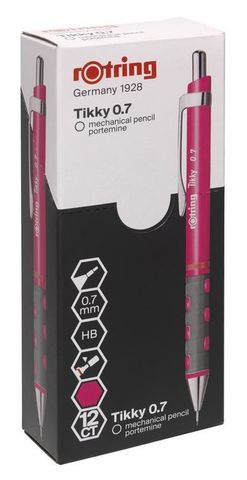 Карандаш механический Rotring Tikky 0.7 mm розовый/неон (2007218)