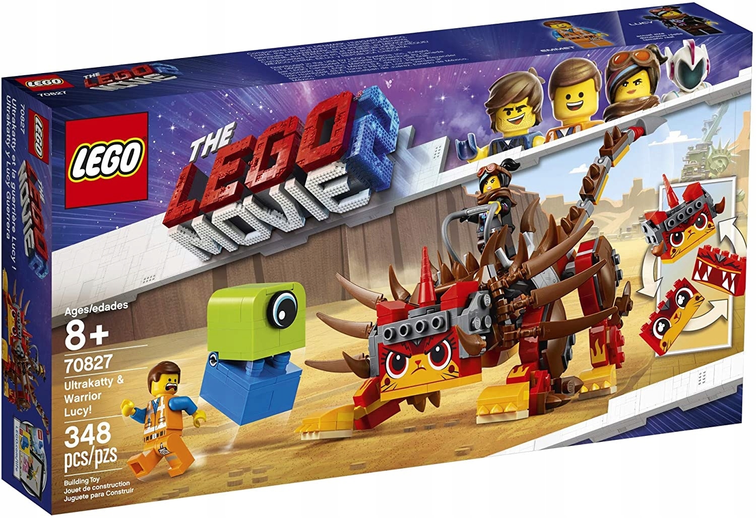 Конструктор LEGO The Movie 70827 Ультракот и Люси-воительница купить в  Москве | Доставка по России.