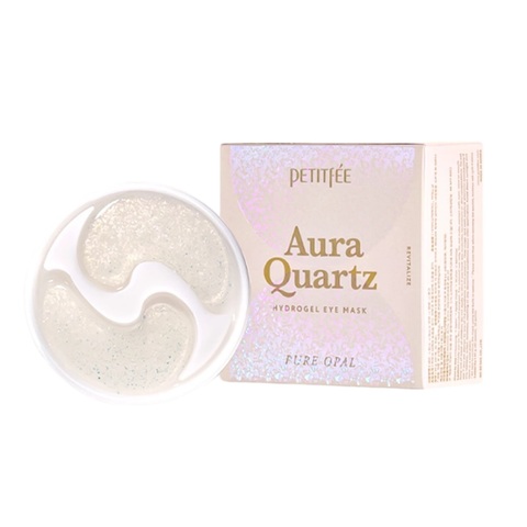Petitfee Aura Quartz Hydrogel Eye Mask Pure Opal