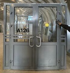 Алюминиевая Дверь Б/У 234(в) х 227(ш) Входная