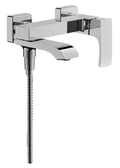 Смеситель для ванны BELZ B60507 короткий излив, латунь, хром