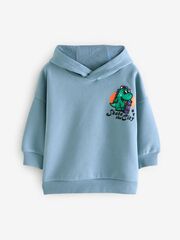 Толстовка с капюшоном для мальчика Next B68-038, Светло-бирюзовый