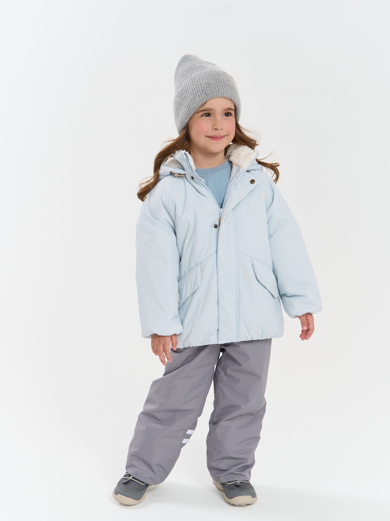 полукомбинезон демисезонный "серебро"  с промокодом