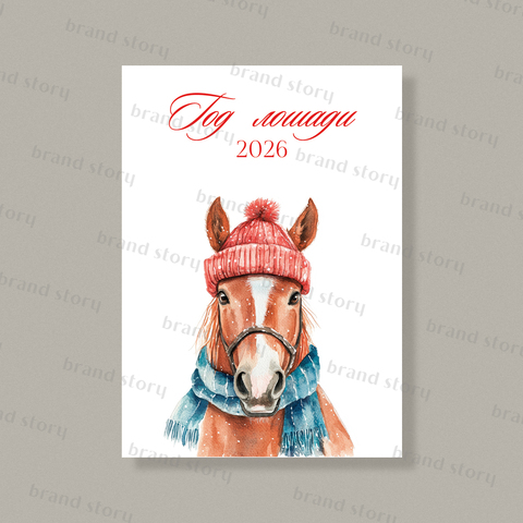 Открытка НГ253 (10 шт.) 7 х 10 см