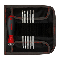 Отвертка с насадками System 6 SoftFinish-Telescopic 6пр Wiha 284T 32298