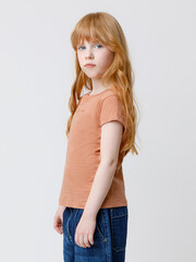 фуфайка  для девочки  К 302282/пробковое дерево