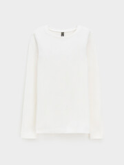 лонгслив  для девочки  КР 301911/сахар к635