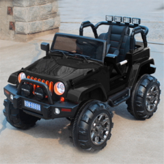 Электромобиль детский "JEEP 4WD", 12V10AH, черный