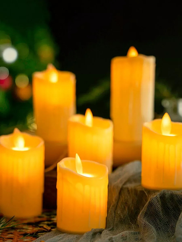 Картинка набор свечей Skully  5 шт. пульт - 10