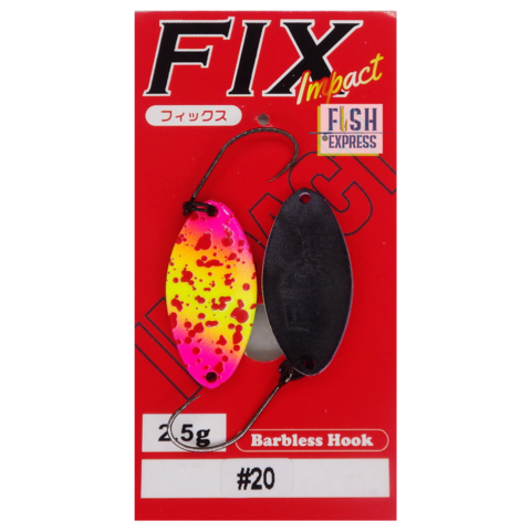 Блесна колеблющаяся FOREST FIX IMPACT 2.5g цвет #20 (РЕПЛИКА)