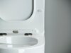 Ceramica Nova Metropol CN4001 Напольный пристенный унитаз с бачком с ультра тонким сидением с функцией плавного закрытия, цвет: белый