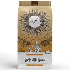 Сухой корм CRAFTIA NATURA для взрослых собак миниатюрных и мелких пород из ягненка с перепелкой
