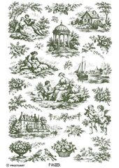 308 Пленочный трансфер декупажная карта, PROstoART