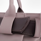 Сумка Саломея 2006 наппа тауп + шоколад