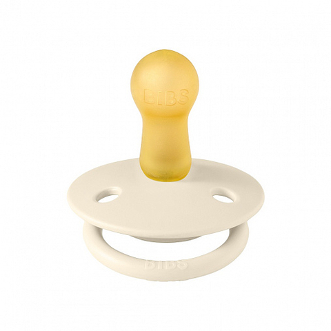 Пустышка латексная BIBS De Lux - Ivory, 6-18 месяцев