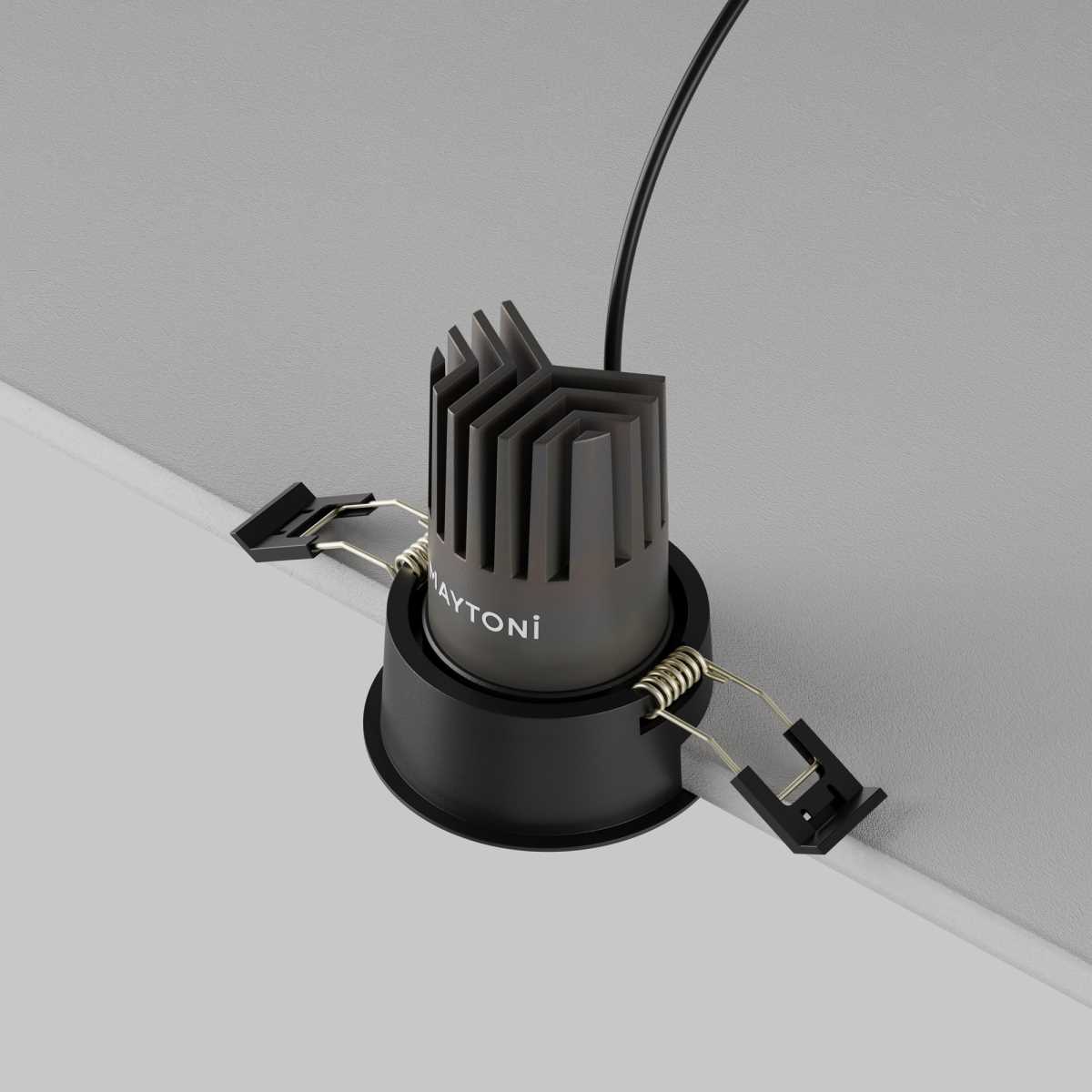 Встраиваемый светильник Maytoni Technical DL123-10W-3K-B