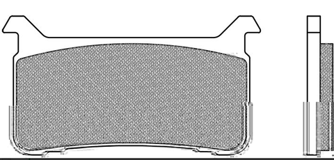 FD0537SP Тормозные колодки дисковые мото ROAD TT Pro SINTERED ()  NEWFREN
