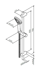 Душевой комплект AM.PM GEM - F0190000
