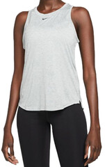 Топ теннисный Nike Dri-FIT One Tank W - particle grey/htr/black