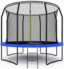 Батут для дачи с сеткой Триумф Норд Семейный премиум 305 см