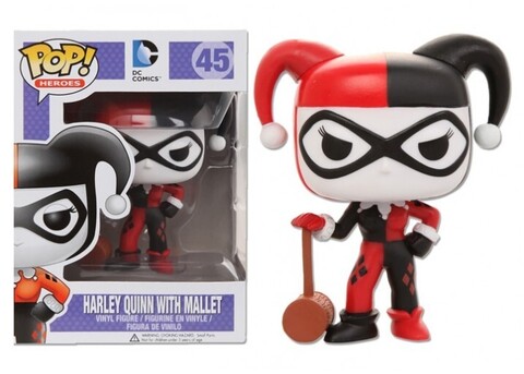 Фигурка Funko POP! DC. Superheroes: Harley Quinn with mallet (45)