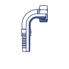 Фитинг DN 38 DKO-S (Г) 52x2 38 (90) POWERMASTER