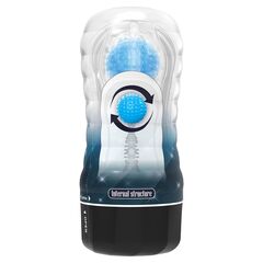 Прозрачный текстурированный мастурбатор Vacuum Cup Masturbator Planet - 