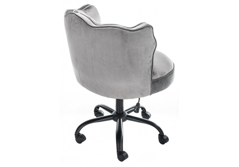 Офисное кресло для персонала и руководителя Компьютерное Helen серое 60*60*84 Черный /Серый