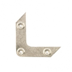 Крепежный уголок 100х100х1,2 мм  оконный цинк Сибртех