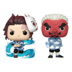 Фигурка Funko POP! Animation Demon Slayer Tanjiro Kamado & Sakonji Urokodaki