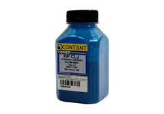 Тонер Content для HP CLJ CP2025/Pro 300 M351/Pro 400 M451, Тип 1.2, C, 80 г, банка