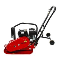 Виброплита прямоходная DDE VP80-СK (LONCIN G200F.6,5 л.с.,плита 590х420 мм,480 кв.м./час, 80 кг.КОЛЕСА) (Арт. VP80-СK)