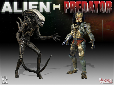 Чужой Хищник Классик — Alien Predator Figure 2-Pack Original