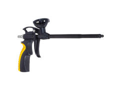 23-7-001 Пистолет для монтажной пены алюм.корпус и адаптер, тефлон.покрытие, двухкомп.рукоятка, ствол 18,5 см (РемоКолор)