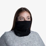 Элитная тёплая мультибандана с шерстью BUFF® Midweight Merino Wool Solid Black