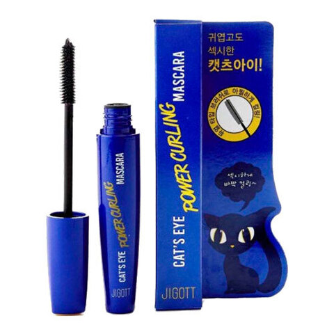 Jigott Cat's Eye Power Curling Mascara - Тушь для ресниц подкручивание