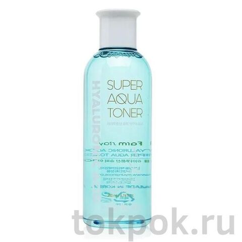 Набор из 3 средств FARM STAY Hyaluronic Acid Super Aqua Skin Care 3 Set, 200мл+200мл+50мл